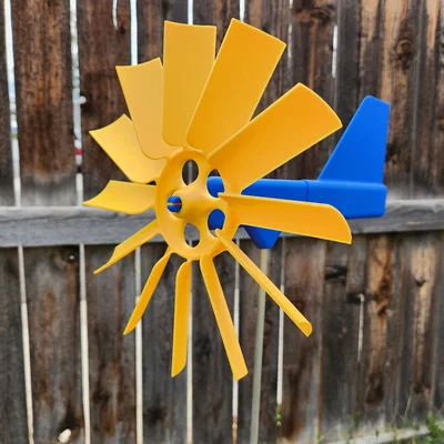 Chong Chóng Gió Windmill Dễ In Dễ Lắp (Wind Spinner)
