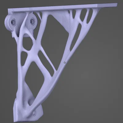 Tay đỡ kệ tối ưu topology 30