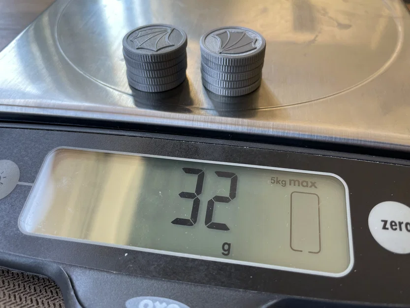 Wyrmspan Weighted Coins – Coin nâng cấp có nhét đồng xu cho Wyrmspan - Image 2