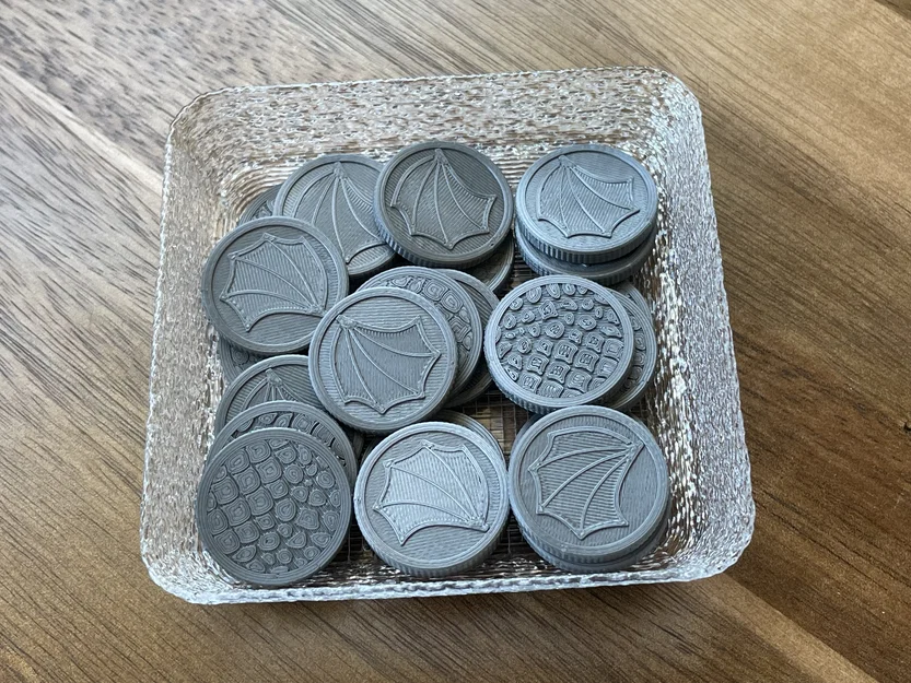 Wyrmspan Weighted Coins – Coin nâng cấp có nhét đồng xu cho Wyrmspan - Image 4