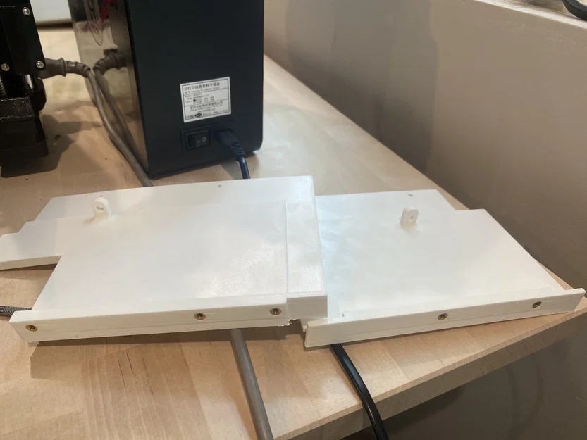 Bộ 3D Print Cách Ly Tấm Lưng Carvera (Carvera Back Panel Isolation 3d Prints) - Image 5