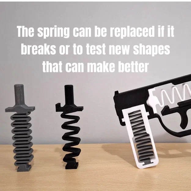 Spring Gun V2 - Bắn đạn giả với magazine - Image 4