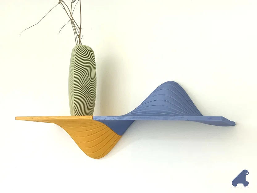 Kệ treo tường Gravity and the Opposite - Thiết kế nghệ thuật độc đáo - Image 3