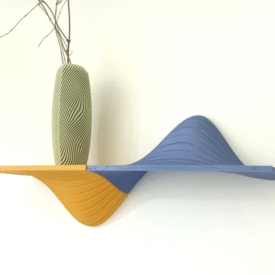 Kệ treo tường Gravity and the Opposite - Thiết kế nghệ thuật độc đáo