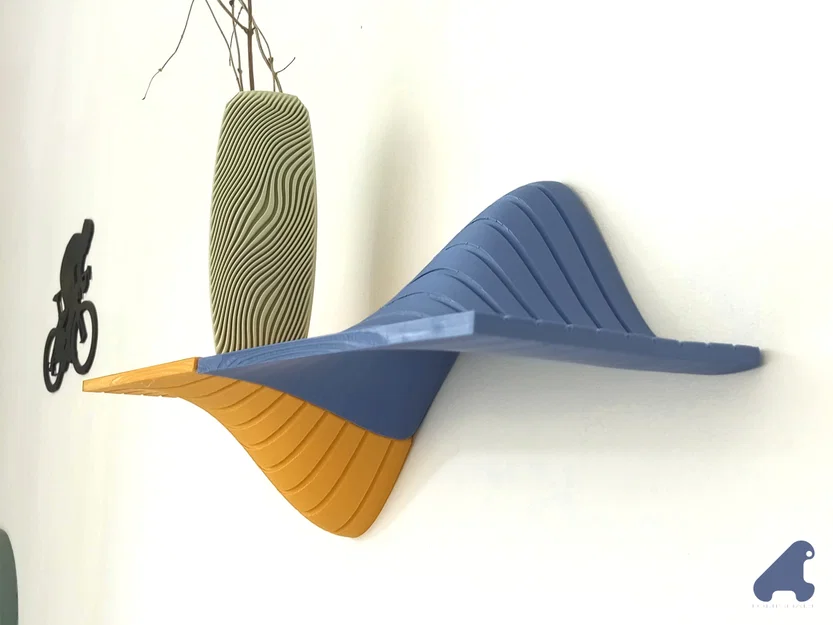 Kệ treo tường Gravity and the Opposite - Thiết kế nghệ thuật độc đáo - Image 4