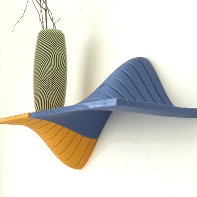 Kệ treo tường Gravity and the Opposite - Thiết kế nghệ thuật độc đáo