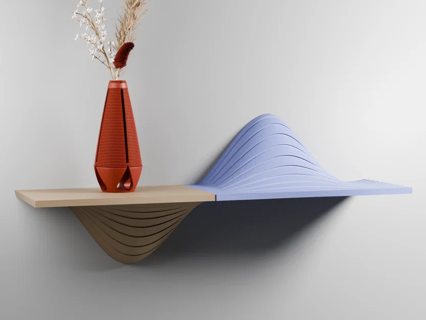 Kệ treo tường Gravity and the Opposite - Thiết kế nghệ thuật độc đáo - Image 10