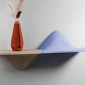 Kệ treo tường Gravity and the Opposite - Thiết kế nghệ thuật độc đáo - Thumbnail 10