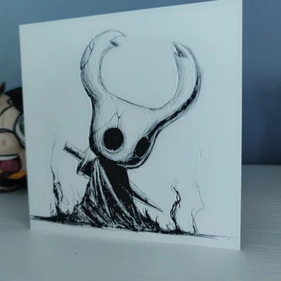 Tranh nổi 3D Hueforge Hollow Knight - Hướng dẫn in chi tiết