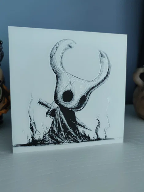 Tranh nổi 3D Hueforge Hollow Knight - Hướng dẫn in chi tiết - Image 3