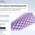 Trình tạo Custom Nasa Chainmail Generator - Thumbnail 1