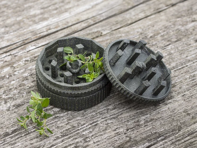 Dụng cụ xay thảo mộc (Herb Grinder) in 3D tiện lợi - Image 1