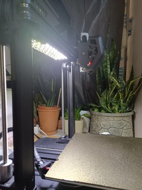 Ngàm gắn đèn LED cho Ender 3 V3 SE/KE (Remix) - Image 1
