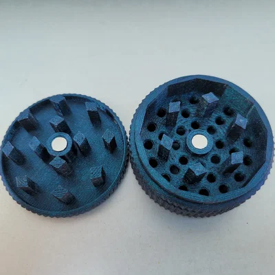 Dụng cụ nghiền thảo mộc (Herb Grinder) 3D có nam châm cực tiện lợi