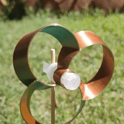 Chong chóng mini Toroidal trang trí vườn và xe hơi độc đáo