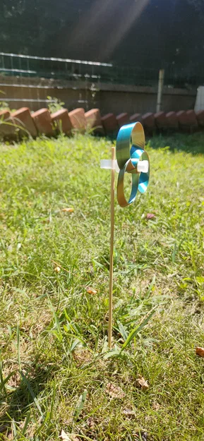 Chong chóng mini Toroidal trang trí vườn và xe hơi độc đáo - Image 2