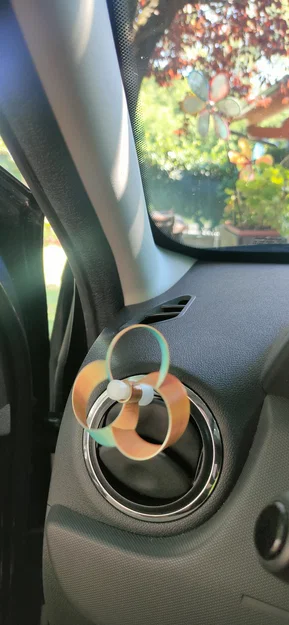 Chong chóng mini Toroidal trang trí vườn và xe hơi độc đáo - Image 3