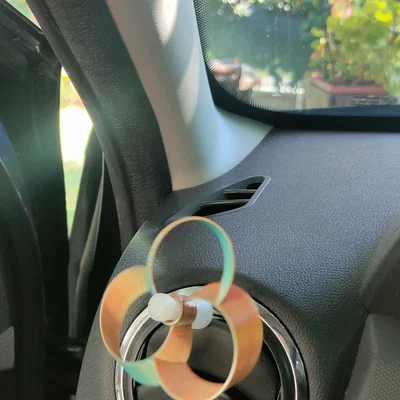 Chong chóng mini Toroidal trang trí vườn và xe hơi độc đáo