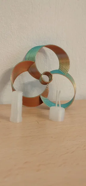 Chong chóng mini Toroidal trang trí vườn và xe hơi độc đáo - Image 5