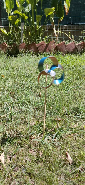 Chong chóng mini Toroidal trang trí vườn và xe hơi độc đáo - Image 6