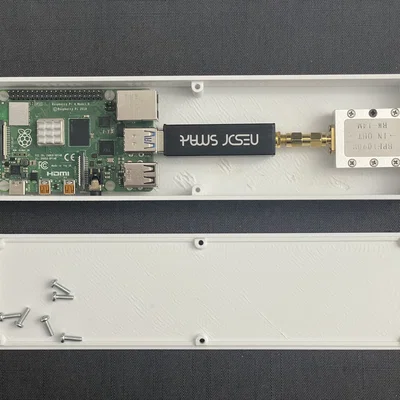 Hộp ADS-B cho Raspberry Pi 4B + RTL-SDR + filter