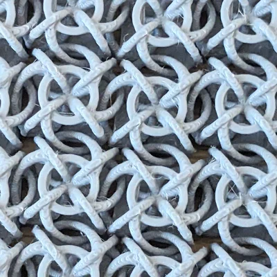 Chainmail (Vải giáp lưới in liền khối)