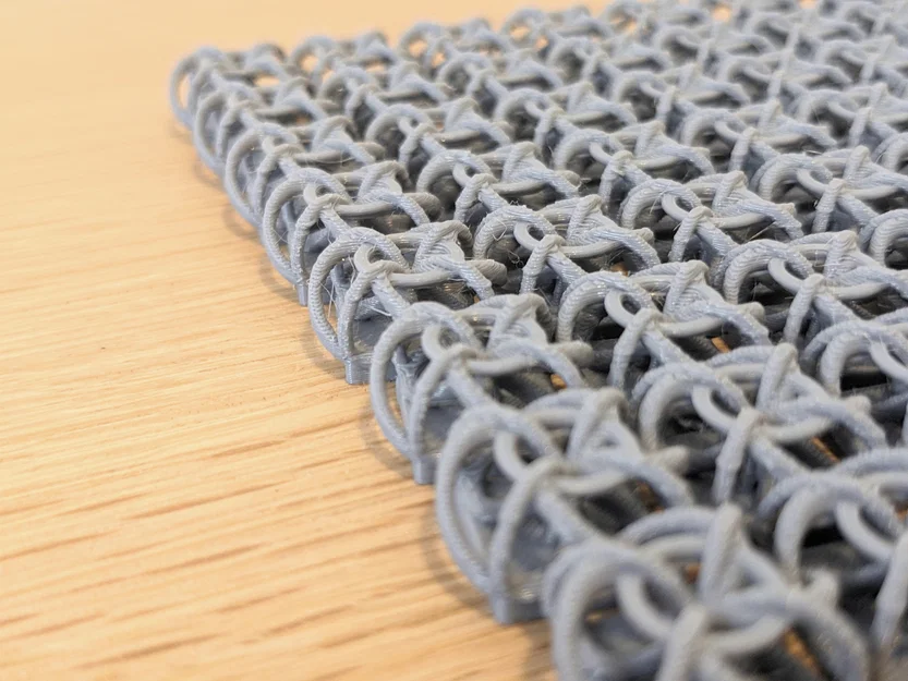 Chainmail (Vải giáp lưới in liền khối) - Image 3