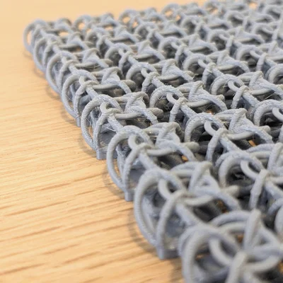 Chainmail (Vải giáp lưới in liền khối)