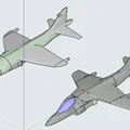 Máy bay phản lực Harrier Jump Jet (VTOL) - Thumbnail 1