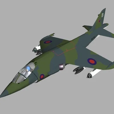 Máy bay phản lực Harrier Jump Jet (VTOL)