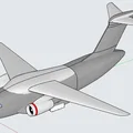 Embraer C-390 Millennium – Mẫu máy bay vận tải (STL) để in 3D - Thumbnail 1