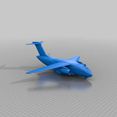 Embraer C-390 Millennium – Mẫu máy bay vận tải (STL) để in 3D