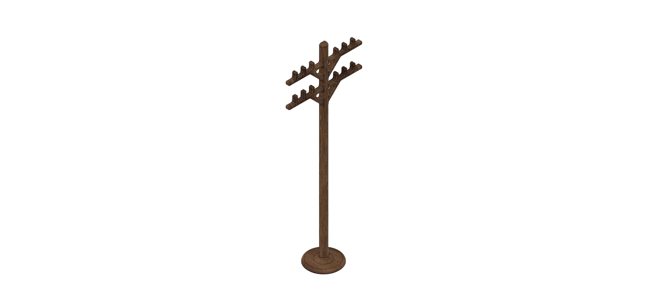 Cột điện thoại cho mô hình tàu hỏa/đường sắt (Model Train/Railroad Telephone Pole) - Image 4