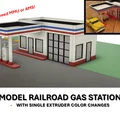 Trạm Xăng Cho Đường Sắt/Tàu Hỏa Mô Hình (O Scale 1:48) - Thumbnail 1