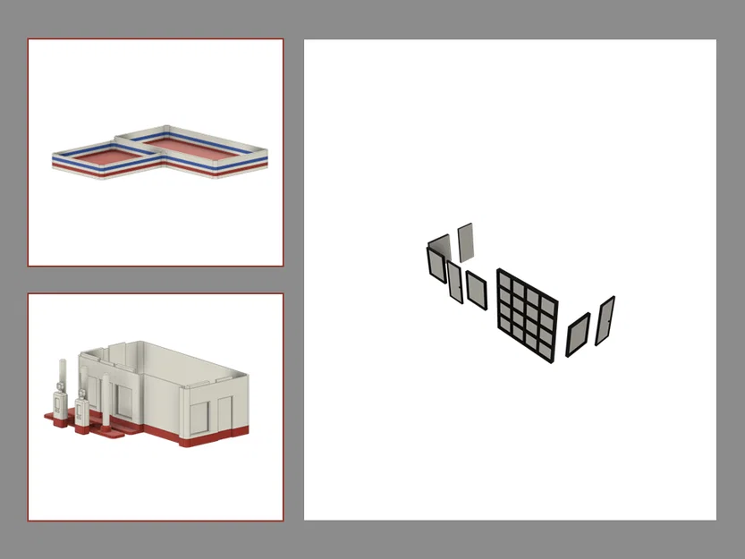 Trạm Xăng Cho Đường Sắt/Tàu Hỏa Mô Hình (O Scale 1:48) - Image 2