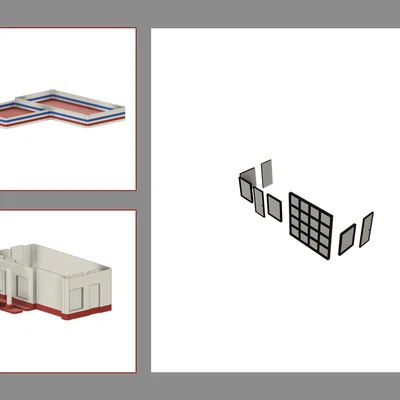 Trạm Xăng Cho Đường Sắt/Tàu Hỏa Mô Hình (O Scale 1:48)