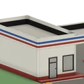 Trạm Xăng Cho Đường Sắt/Tàu Hỏa Mô Hình (O Scale 1:48) - Thumbnail 4