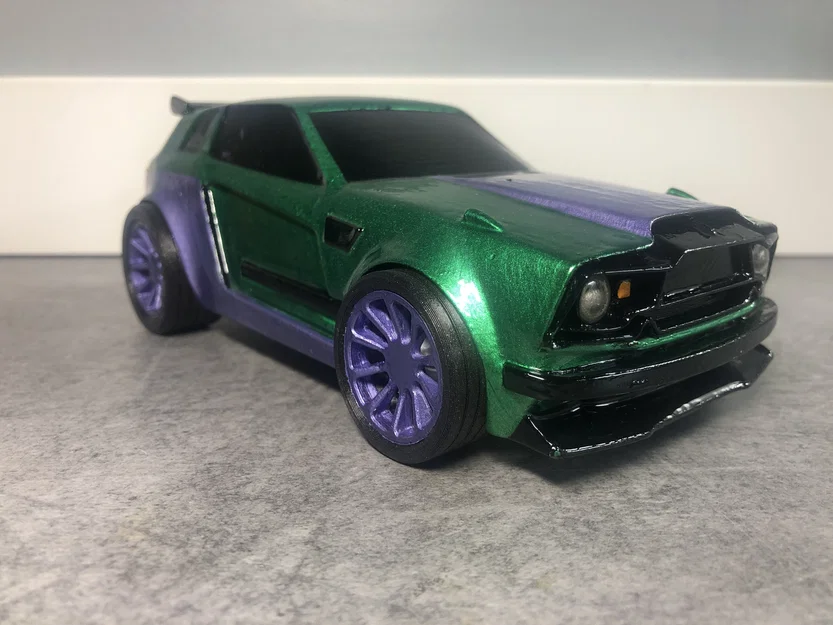 Mô hình xe Fennec Rocket League in 3D - Thiết kế tối ưu, dễ lắp ráp - Image 1