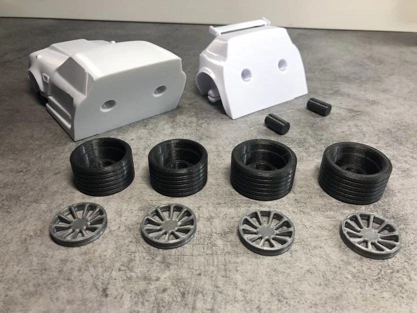 Mô hình xe Fennec Rocket League in 3D - Thiết kế tối ưu, dễ lắp ráp - Image 2