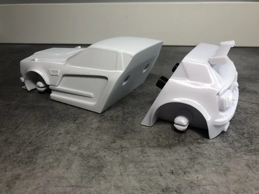 Mô hình xe Fennec Rocket League in 3D - Thiết kế tối ưu, dễ lắp ráp - Image 3