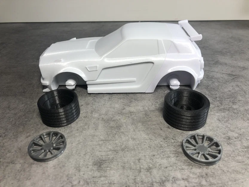 Mô hình xe Fennec Rocket League in 3D - Thiết kế tối ưu, dễ lắp ráp - Image 4