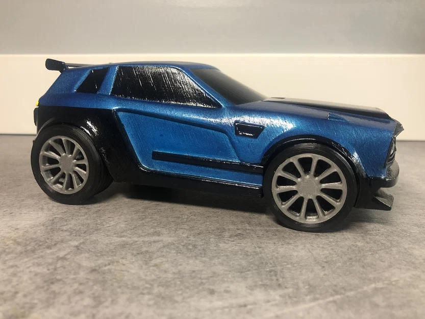 Mô hình xe Fennec Rocket League in 3D - Thiết kế tối ưu, dễ lắp ráp - Image 5