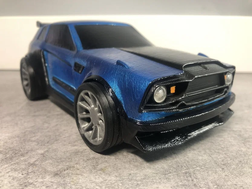 Mô hình xe Fennec Rocket League in 3D - Thiết kế tối ưu, dễ lắp ráp - Image 6