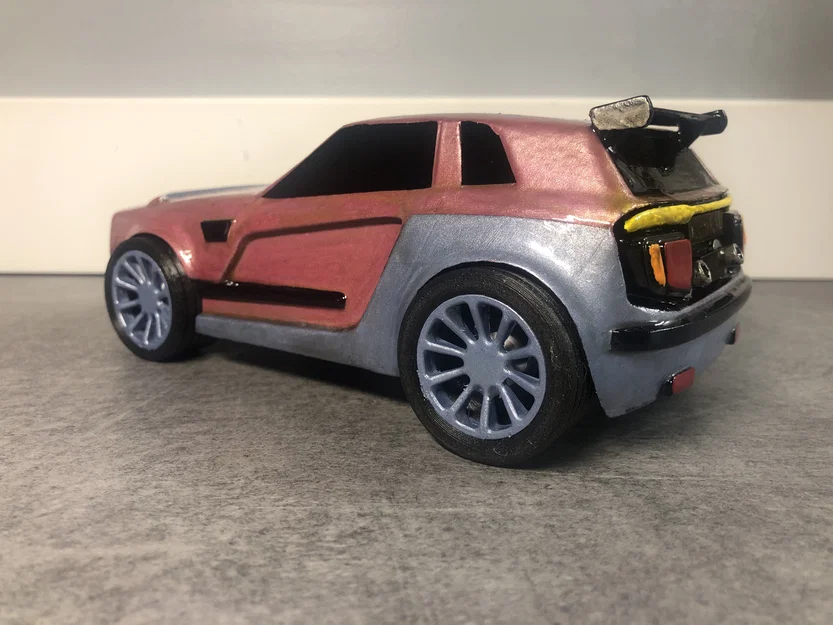 Mô hình xe Fennec Rocket League in 3D - Thiết kế tối ưu, dễ lắp ráp - Image 10