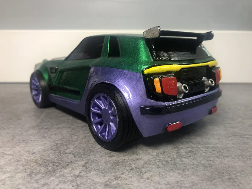 Mô hình xe Fennec Rocket League in 3D - Thiết kế tối ưu, dễ lắp ráp - Image 11