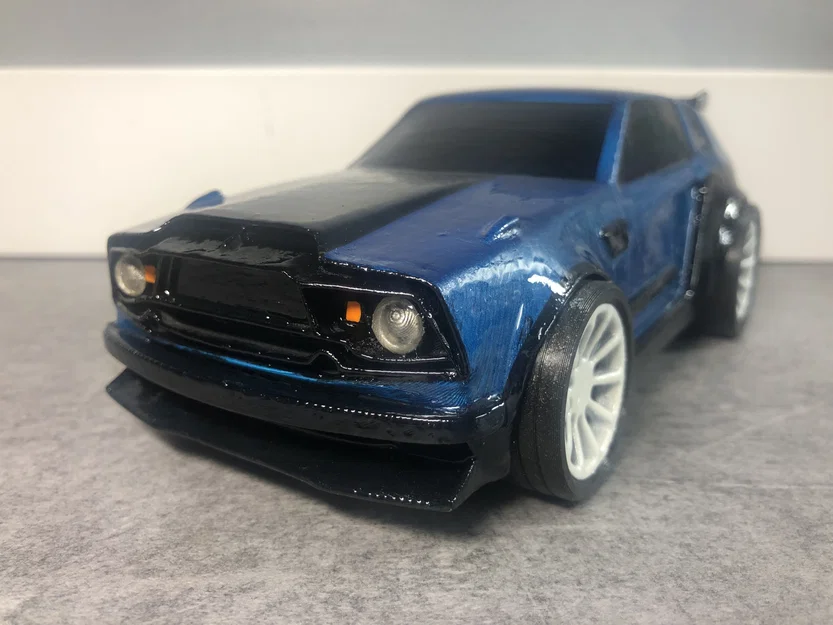 Mô hình xe Fennec Rocket League in 3D - Thiết kế tối ưu, dễ lắp ráp - Image 12