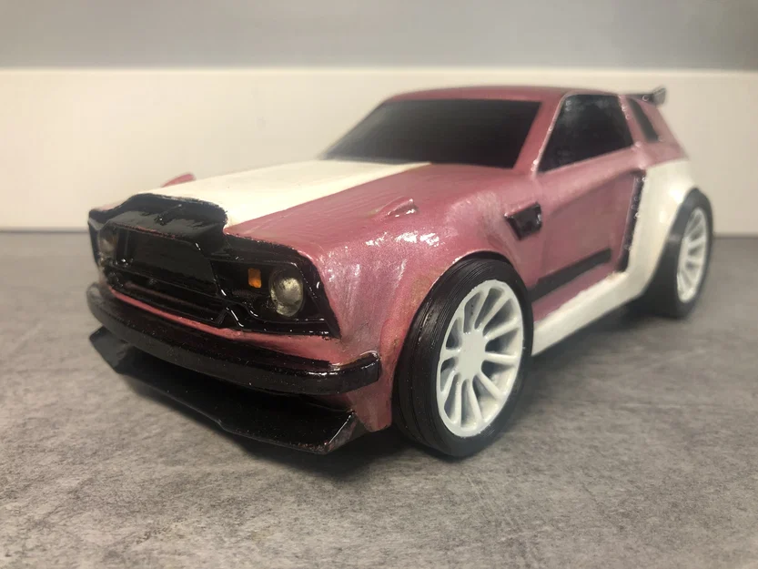 Mô hình xe Fennec Rocket League in 3D - Thiết kế tối ưu, dễ lắp ráp - Image 14