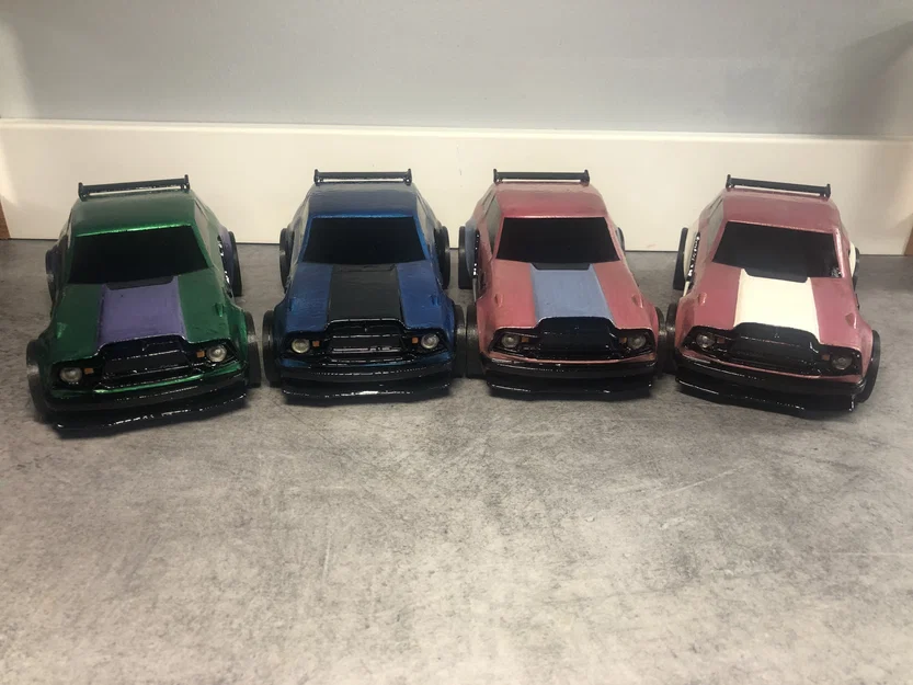 Mô hình xe Fennec Rocket League in 3D - Thiết kế tối ưu, dễ lắp ráp - Image 16