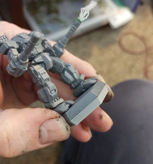 Đế Hex Battletech Chuẩn Kích Thước (có gắn nam châm) - Image 1