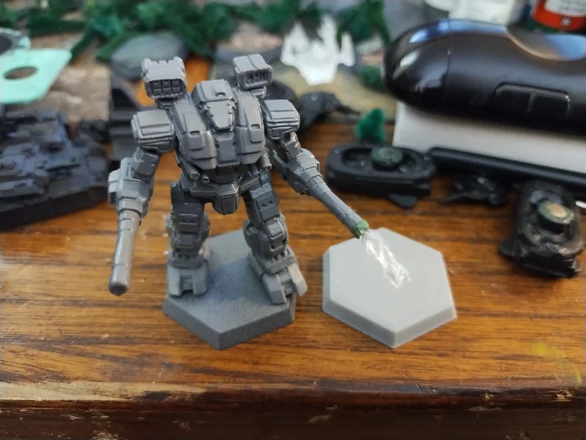 Đế Hex Battletech Chuẩn Kích Thước (có gắn nam châm) - Image 3
